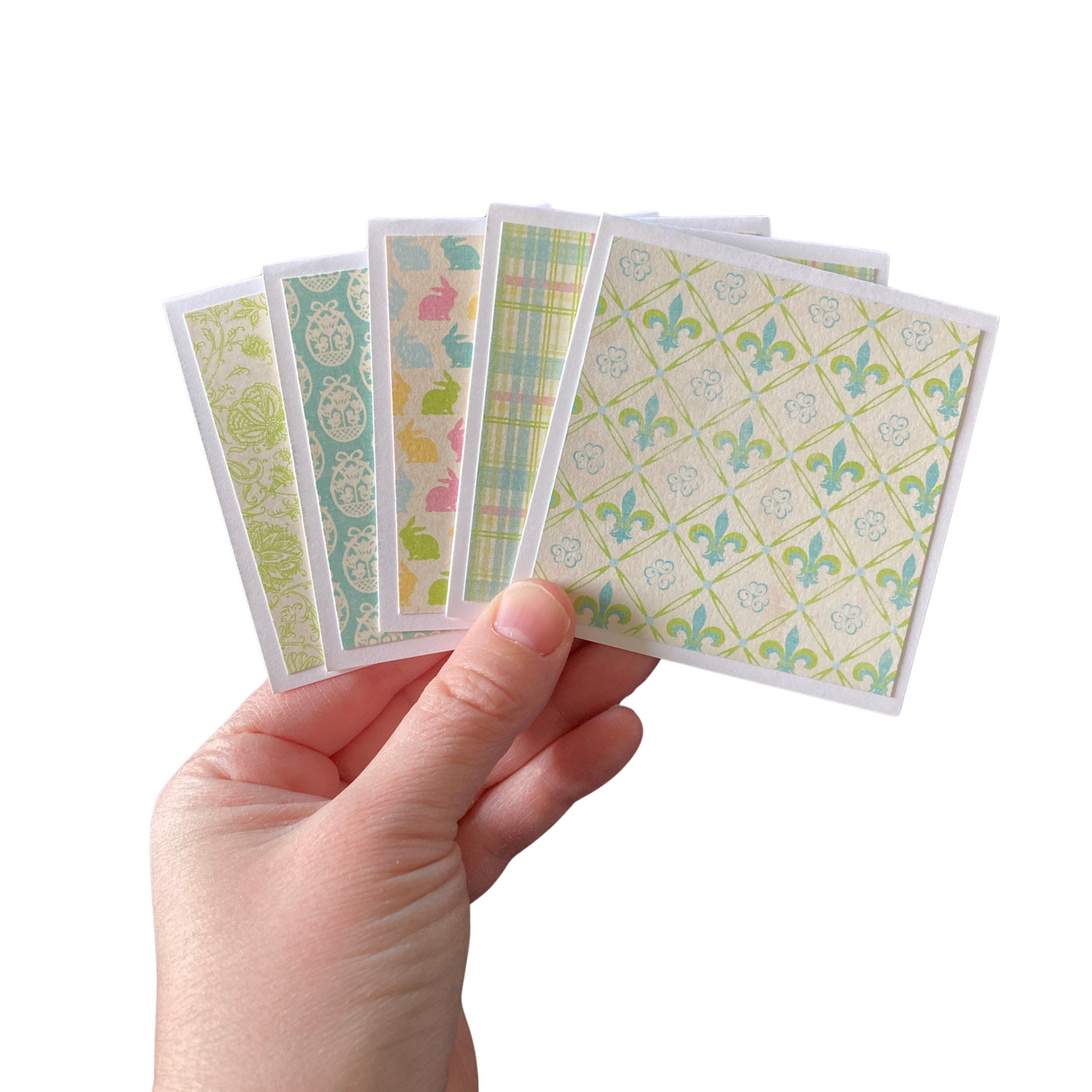 3x3 Authentique Easter Note Cards