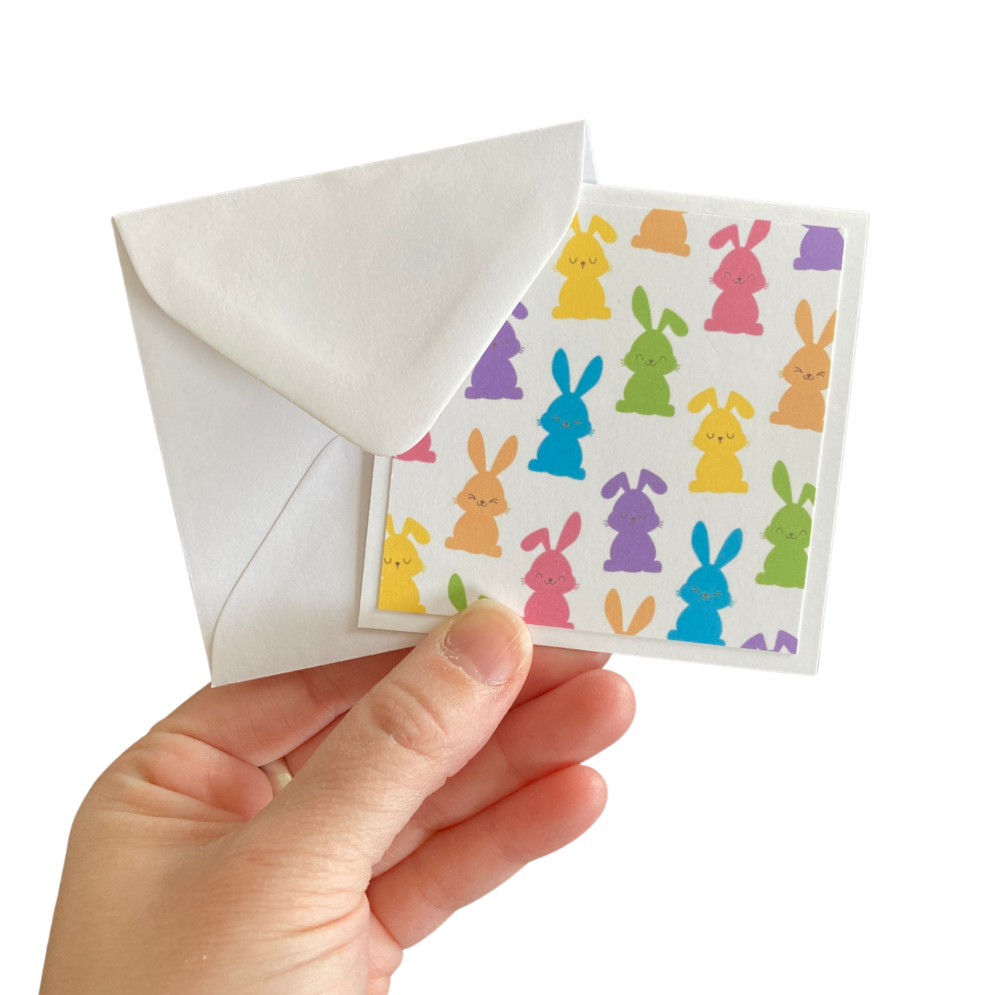 3x3 Happy Easter Note Cards