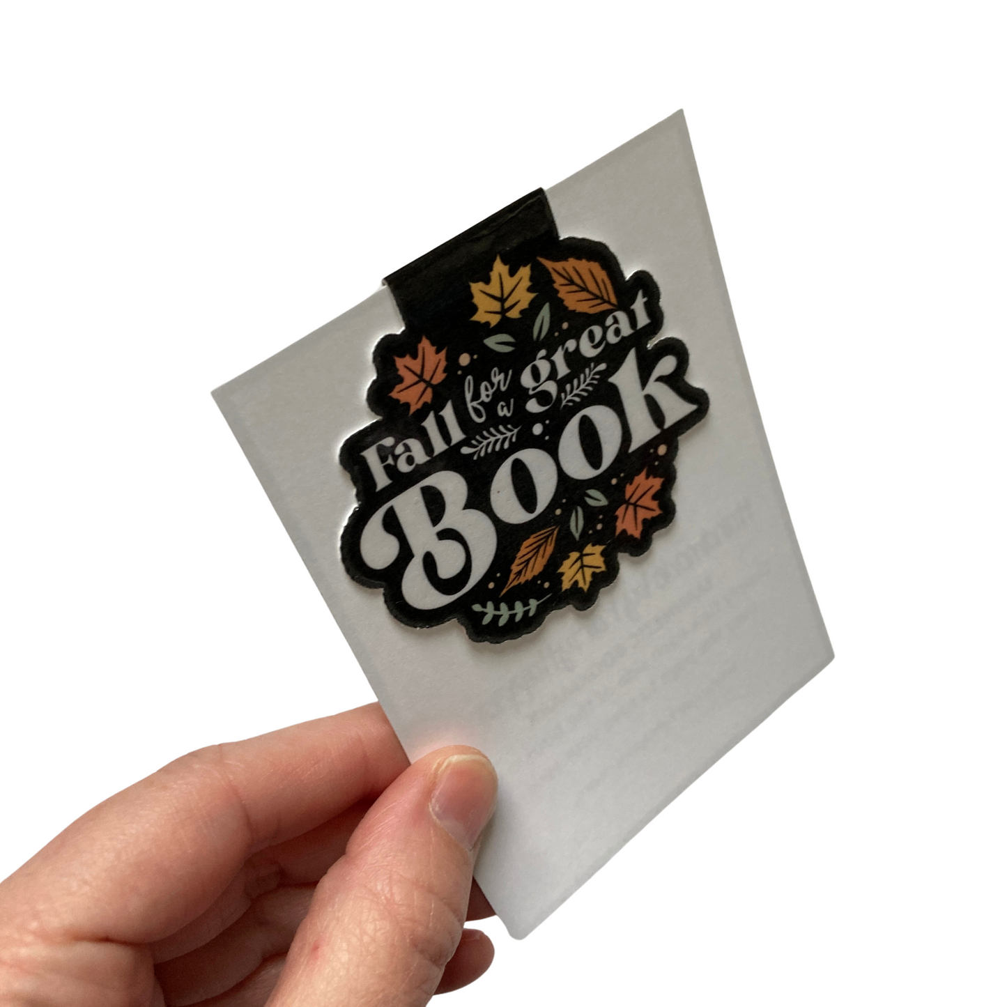 Fall for a Great Book Bookmark