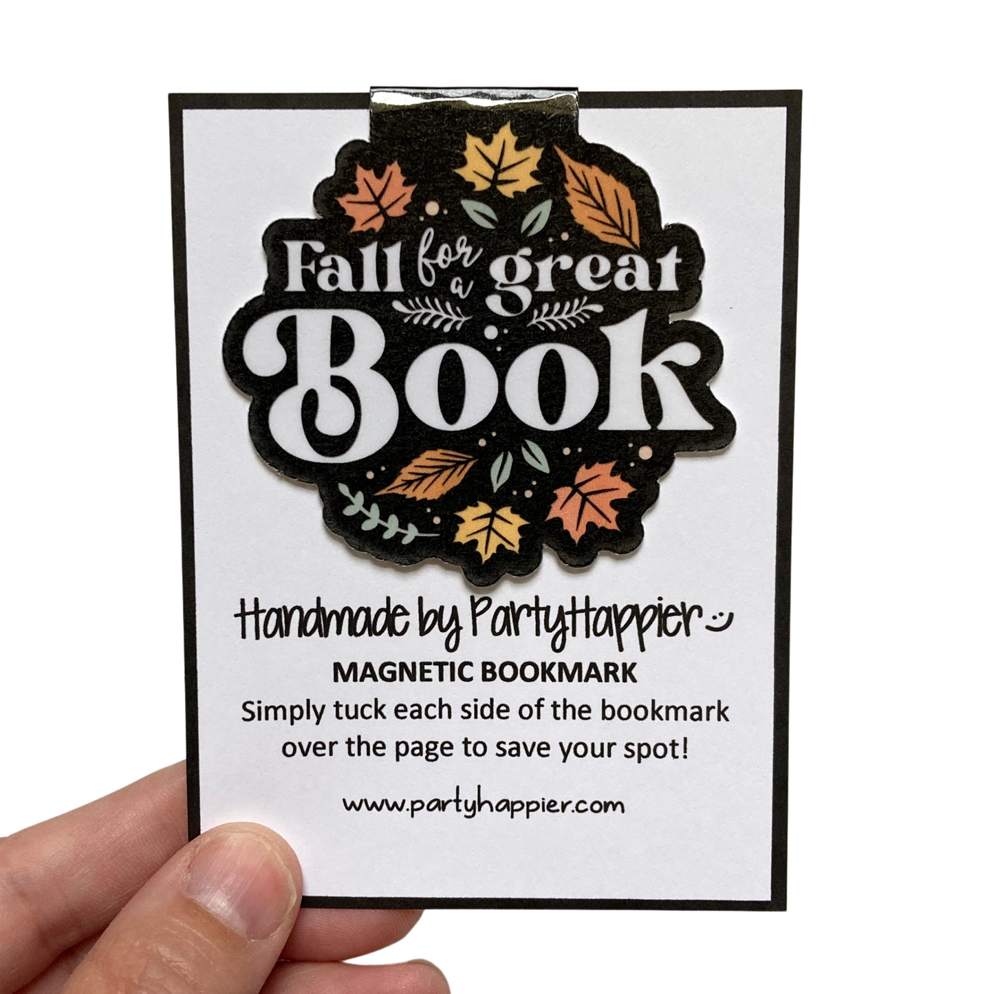 Fall for a Great Book Bookmark