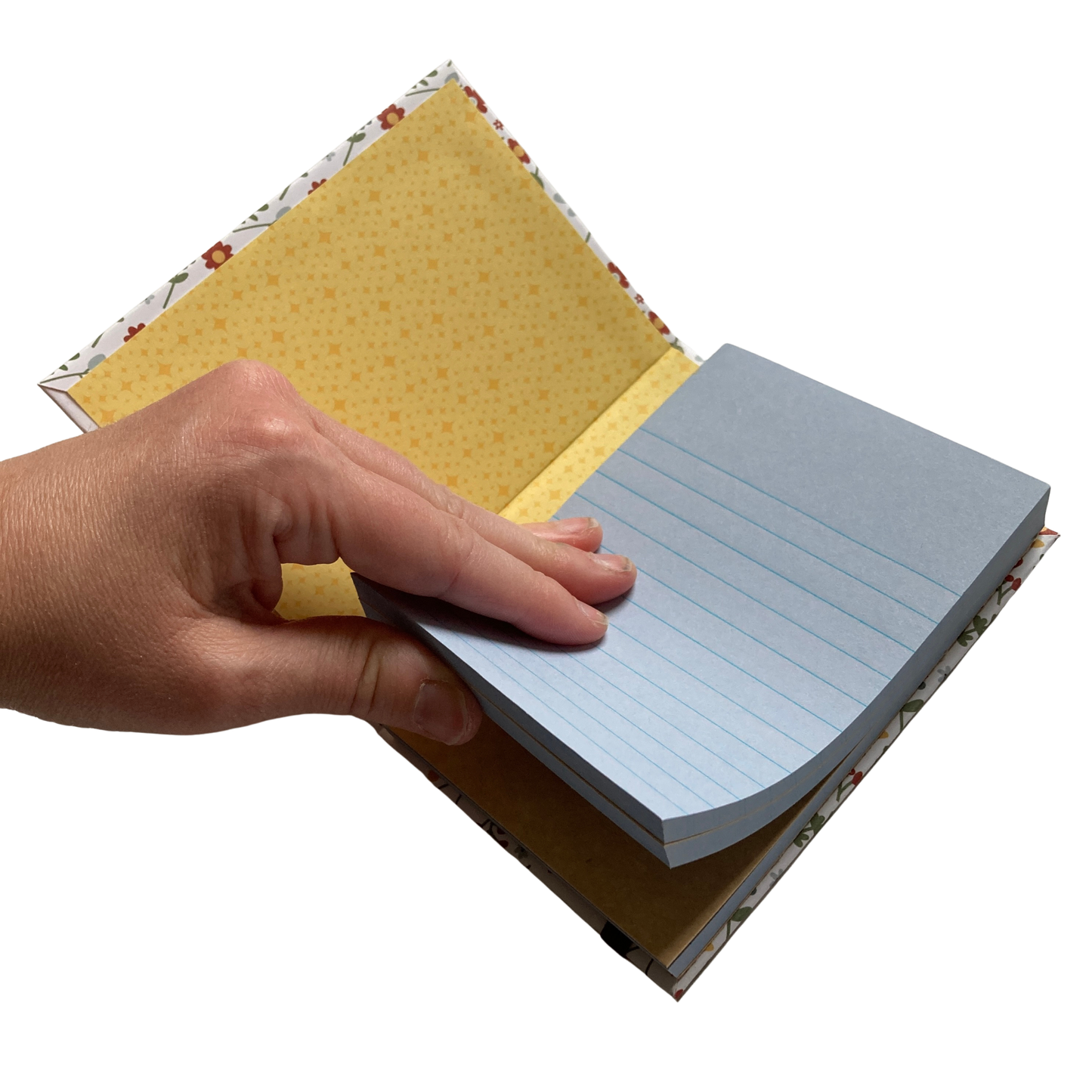 Simple Floral Chunky Notepad