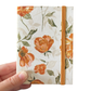Orange Pearl Floral Chunky Notepad