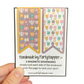 2-Pack Purple Garden Magnetic Bookmarks