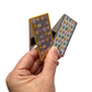 2-Pack Purple Garden Magnetic Bookmarks