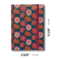 Foil Poppies Chunky Notepad