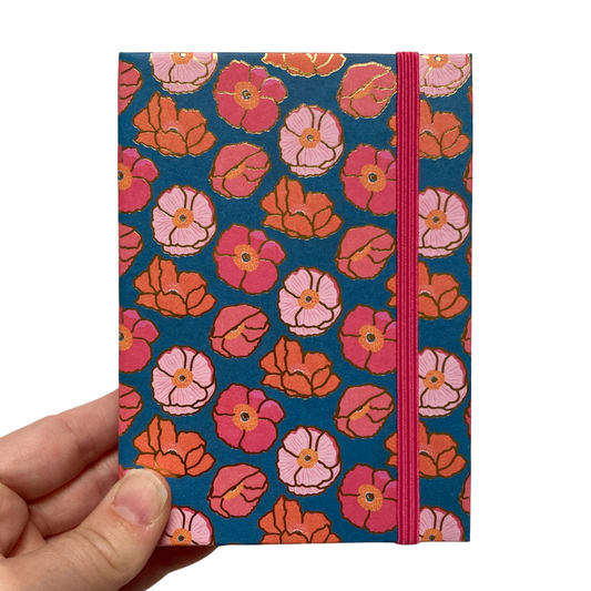 Foil Poppies Chunky Notepad