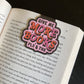 Give Me More Books Pls & Thx Bookmark