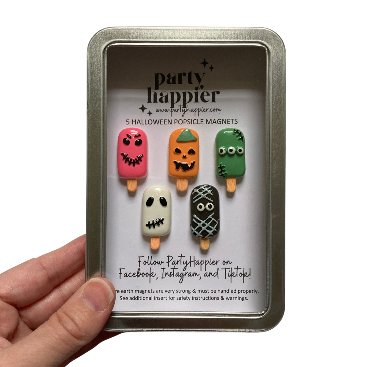 Halloween Popsicle Magnets