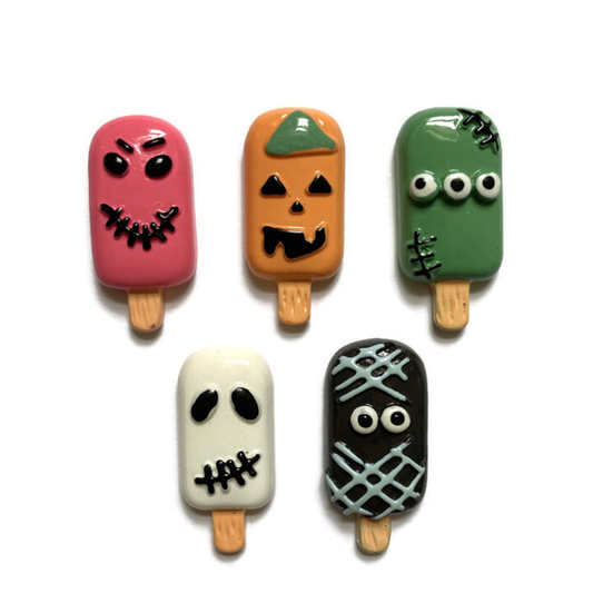 Halloween Popsicle Magnets