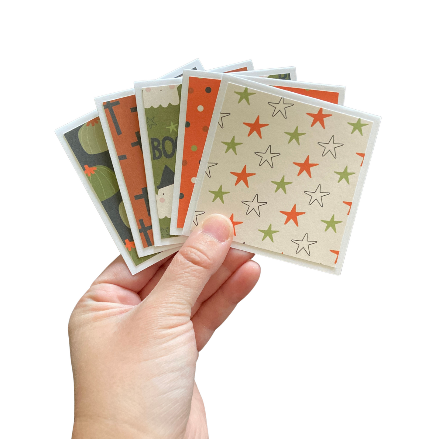 3x3 Trick & Treat Note Cards