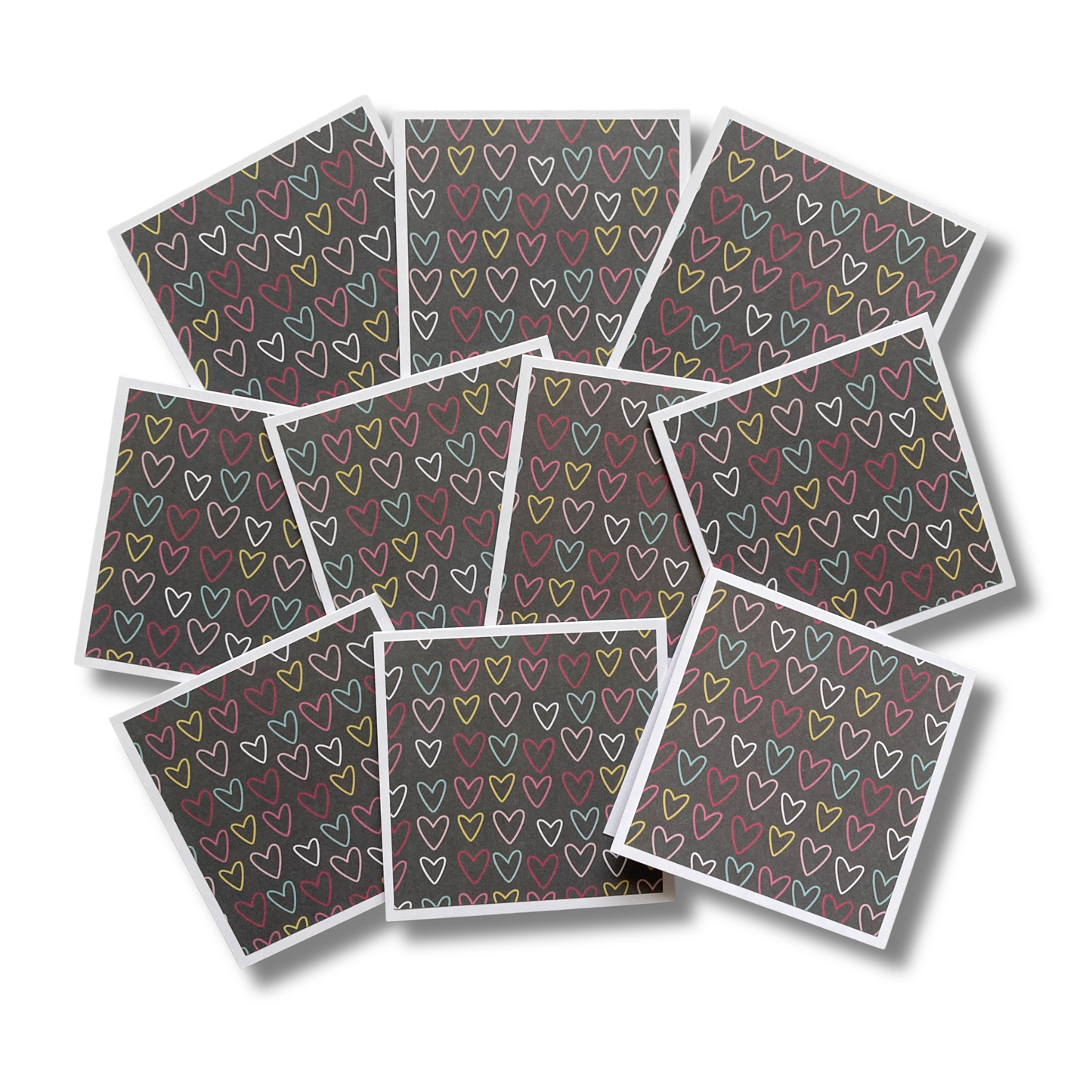3x3 Love & Adore Note Cards
