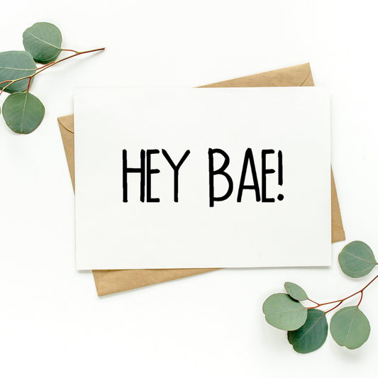 Hey Bae Card