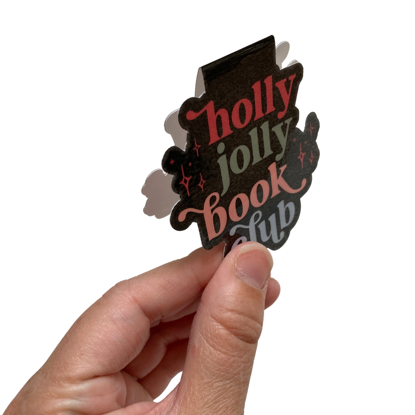 Holly Jolly Book Club Bookmark