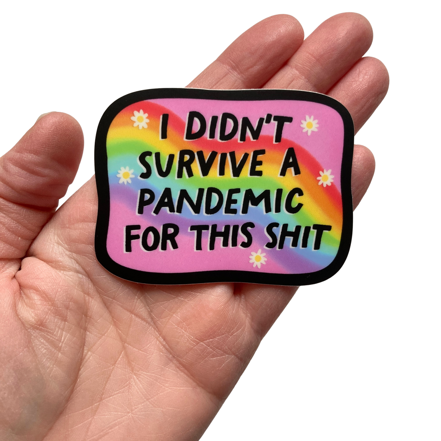 I Didn't Survive A Pandemic For This Shit Sticker