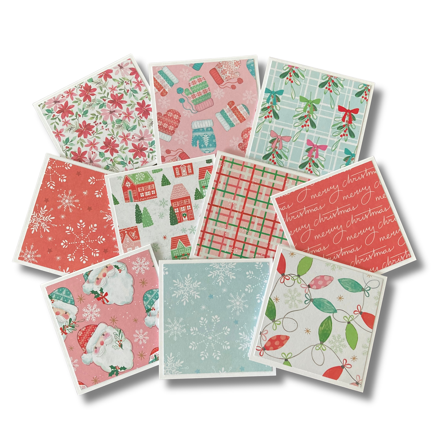 3x3 Yuletide Cheer Note Cards