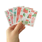 3x3 Yuletide Cheer Note Cards