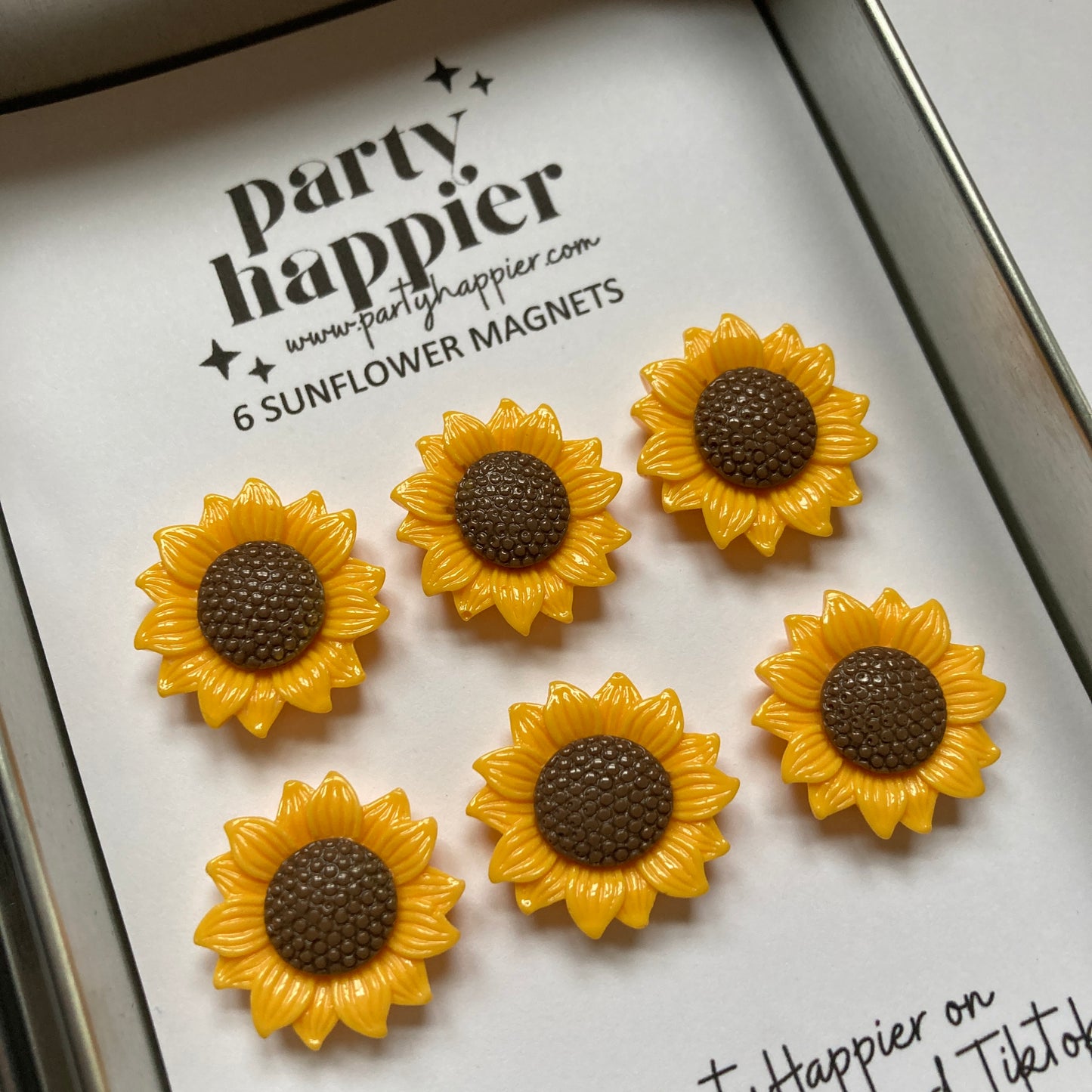 Small Sunflower Magnets