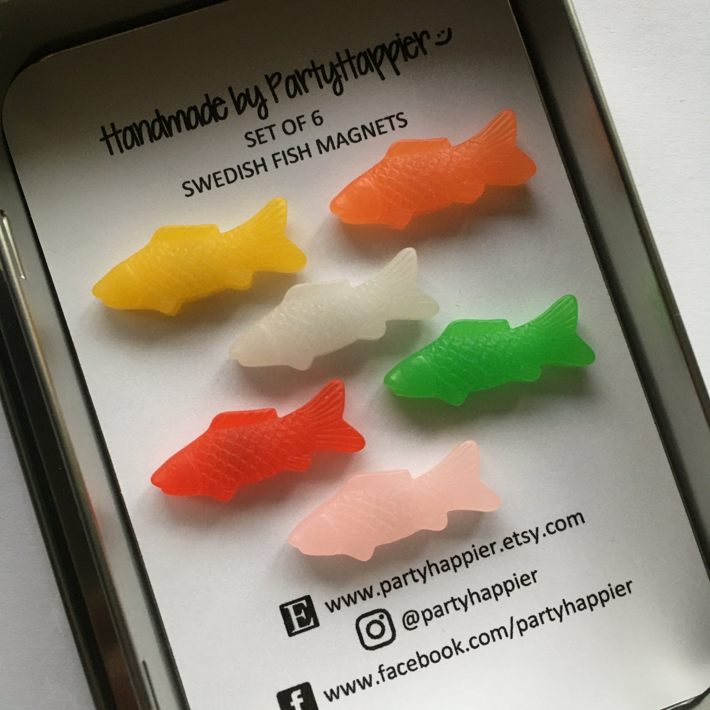 Large Swedish Fish Magnets