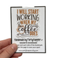 I Will Start Working When My Coffee Does Bookmark