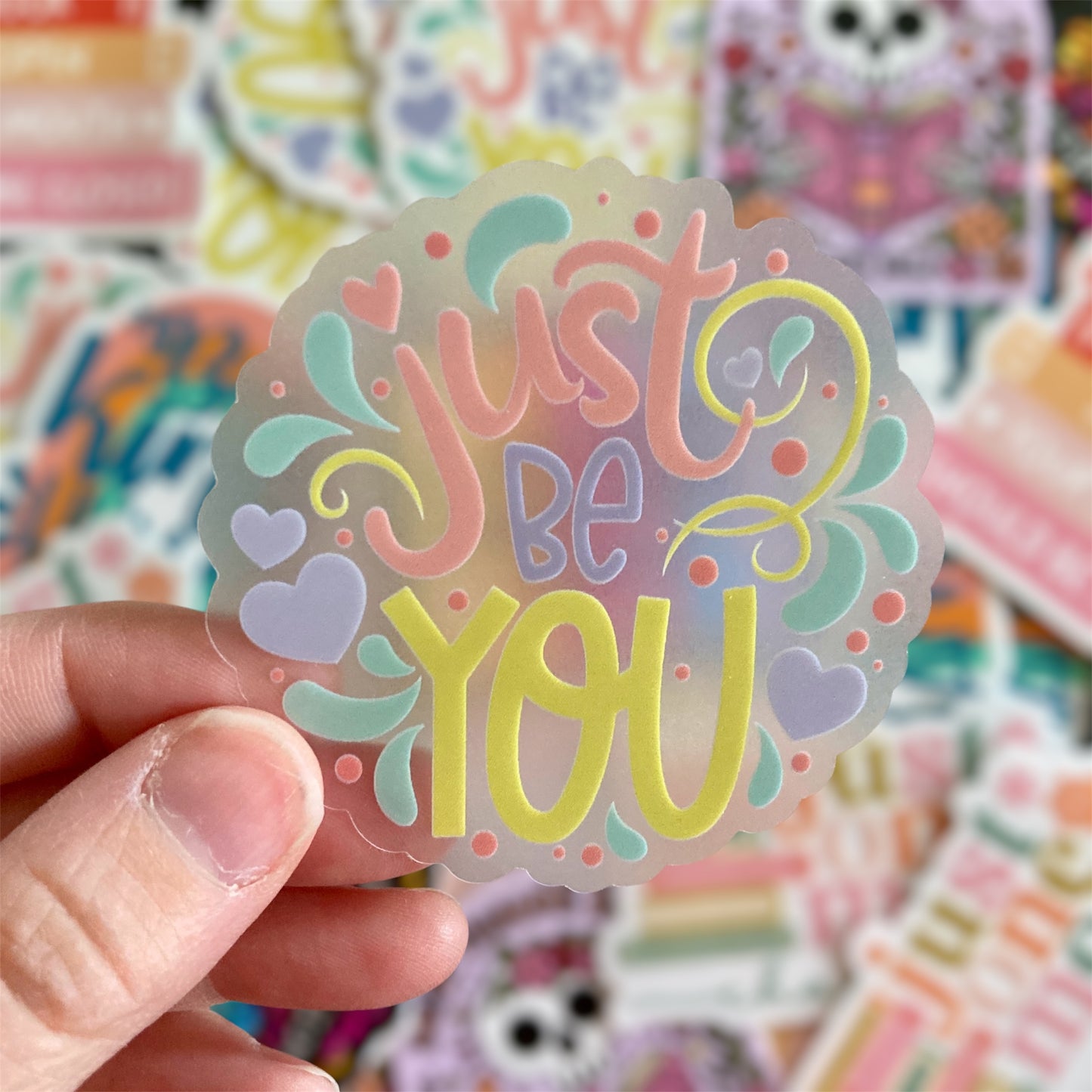 Just Be You Sticker