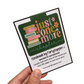 Just One More Chapter Floral Bookmark