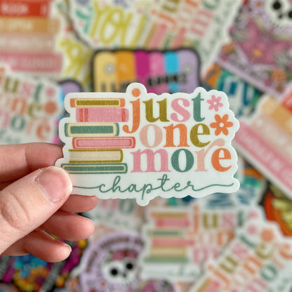 Just One More Chapter Sticker