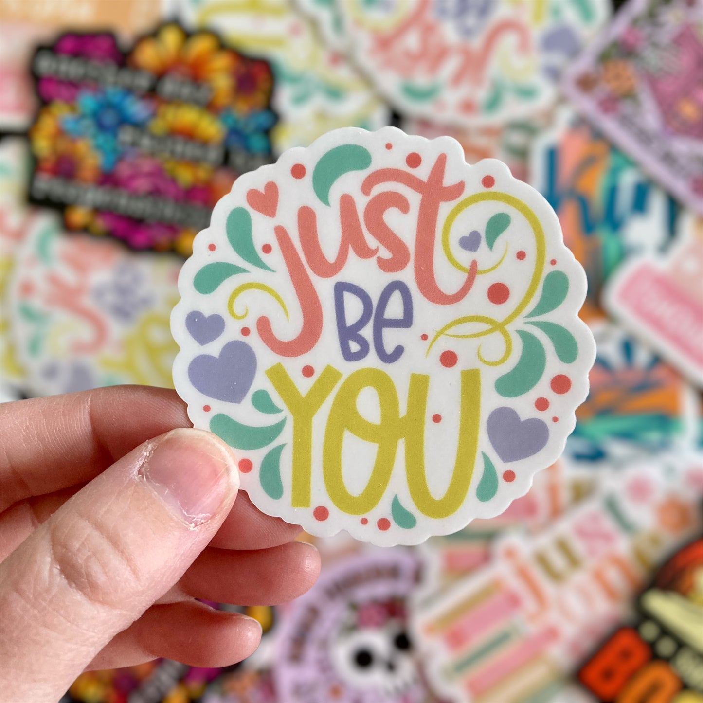 Just Be You Sticker