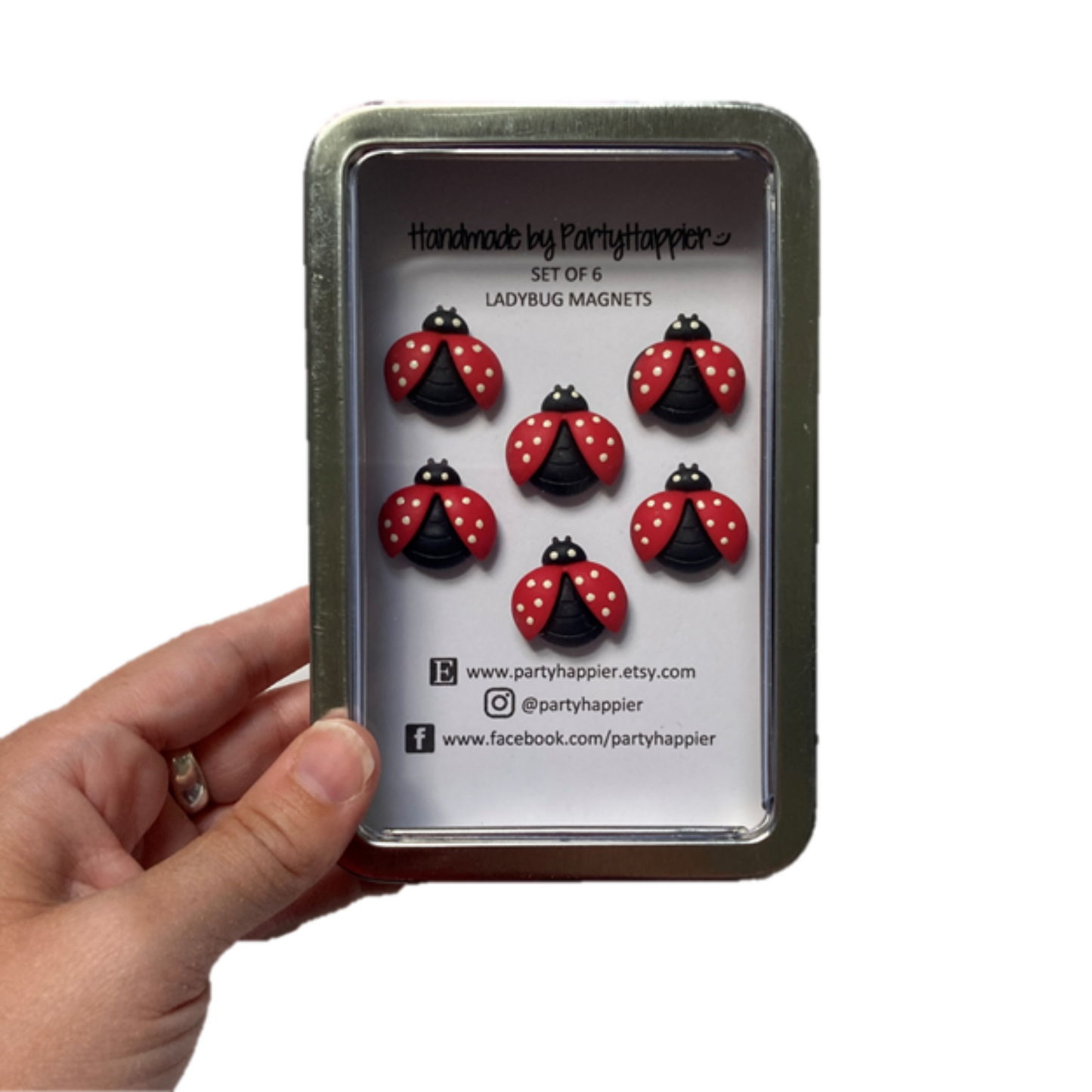 Ladybug Magnets