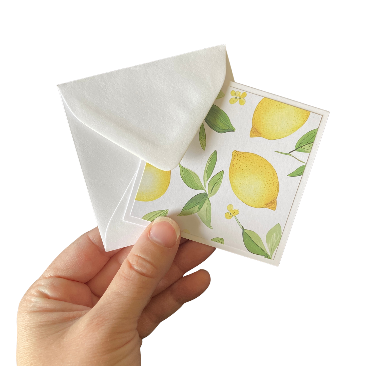 3x3 Lemonade Summer Note Cards