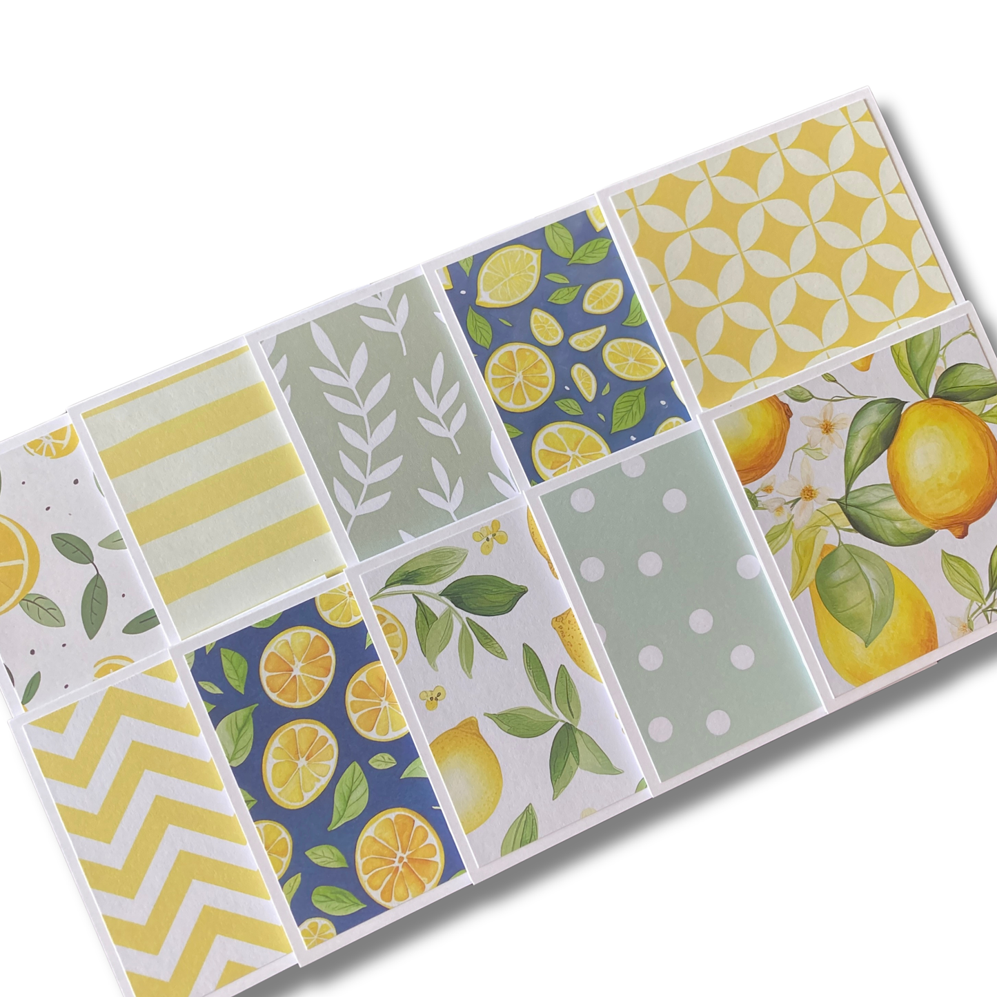 3x3 Lemonade Summer Note Cards