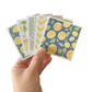 3x3 Lemonade Summer Note Cards