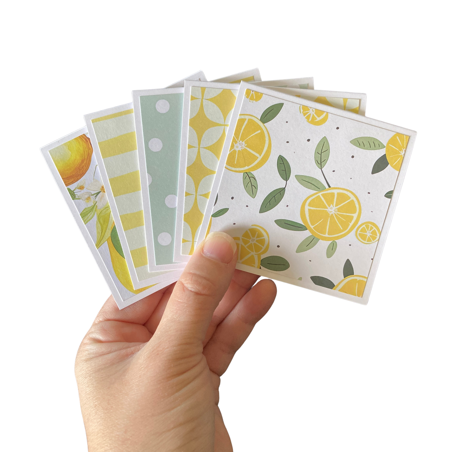 3x3 Lemonade Summer Note Cards