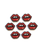 Red Lip Magnets