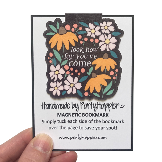 Look How Far You've Come Magnetic Bookmark