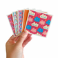3x3 Rainbow Love Note Cards
