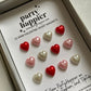 Mini Valentine Heart Magnets