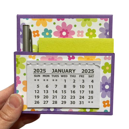 Fairy Floral 2025 Desk Calendar