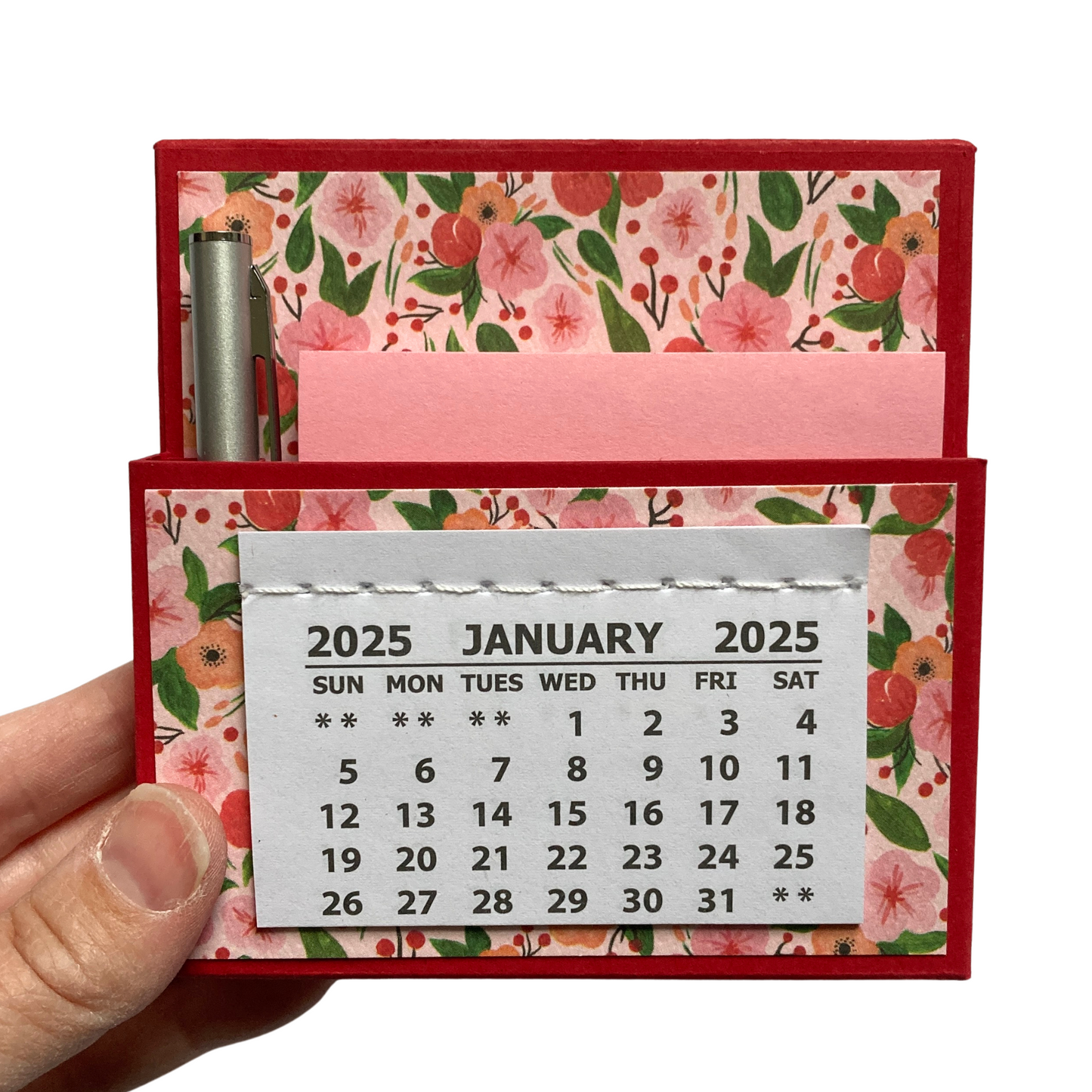 Petunia Patch 2025 Desk Calendar