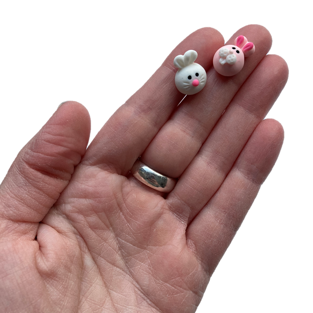Mini Bunny Head Magnets