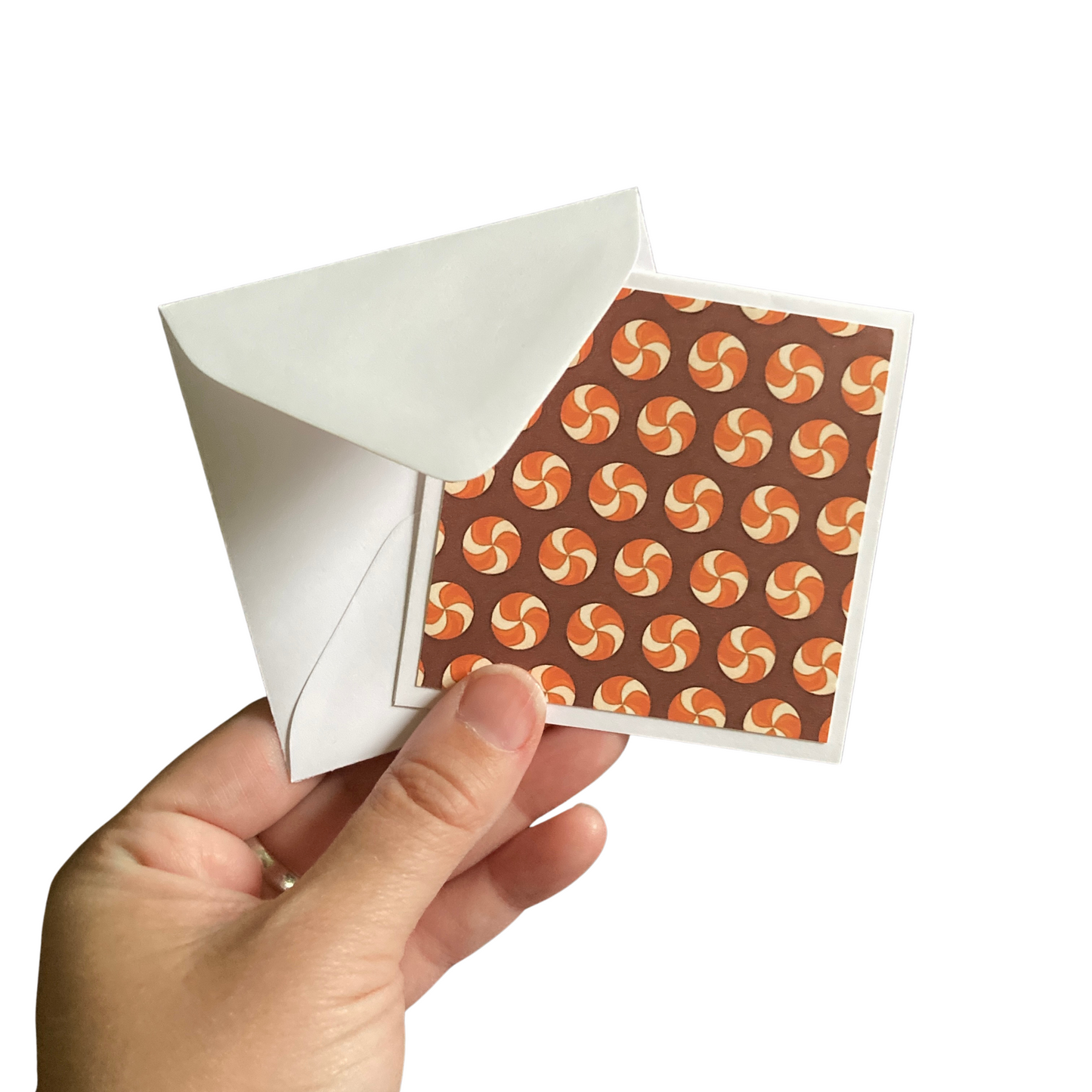 3x3 Pumpkin Spice Note Cards