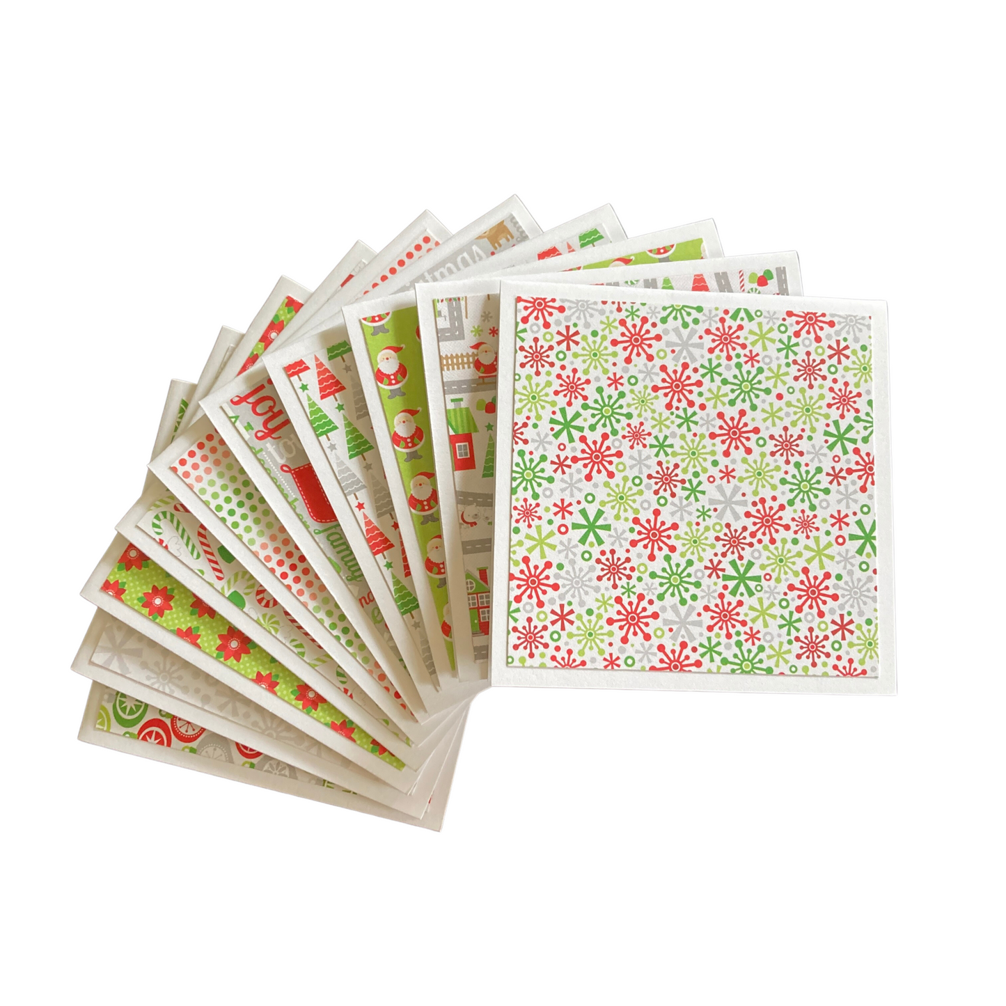 3x3 Home For The Holidays Note Cards