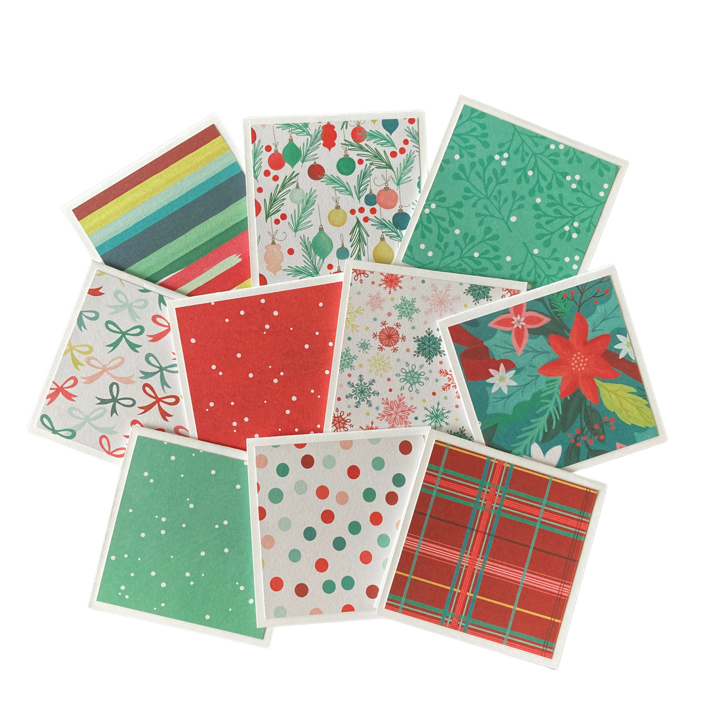 3x3 Jingle All The Way Note Cards