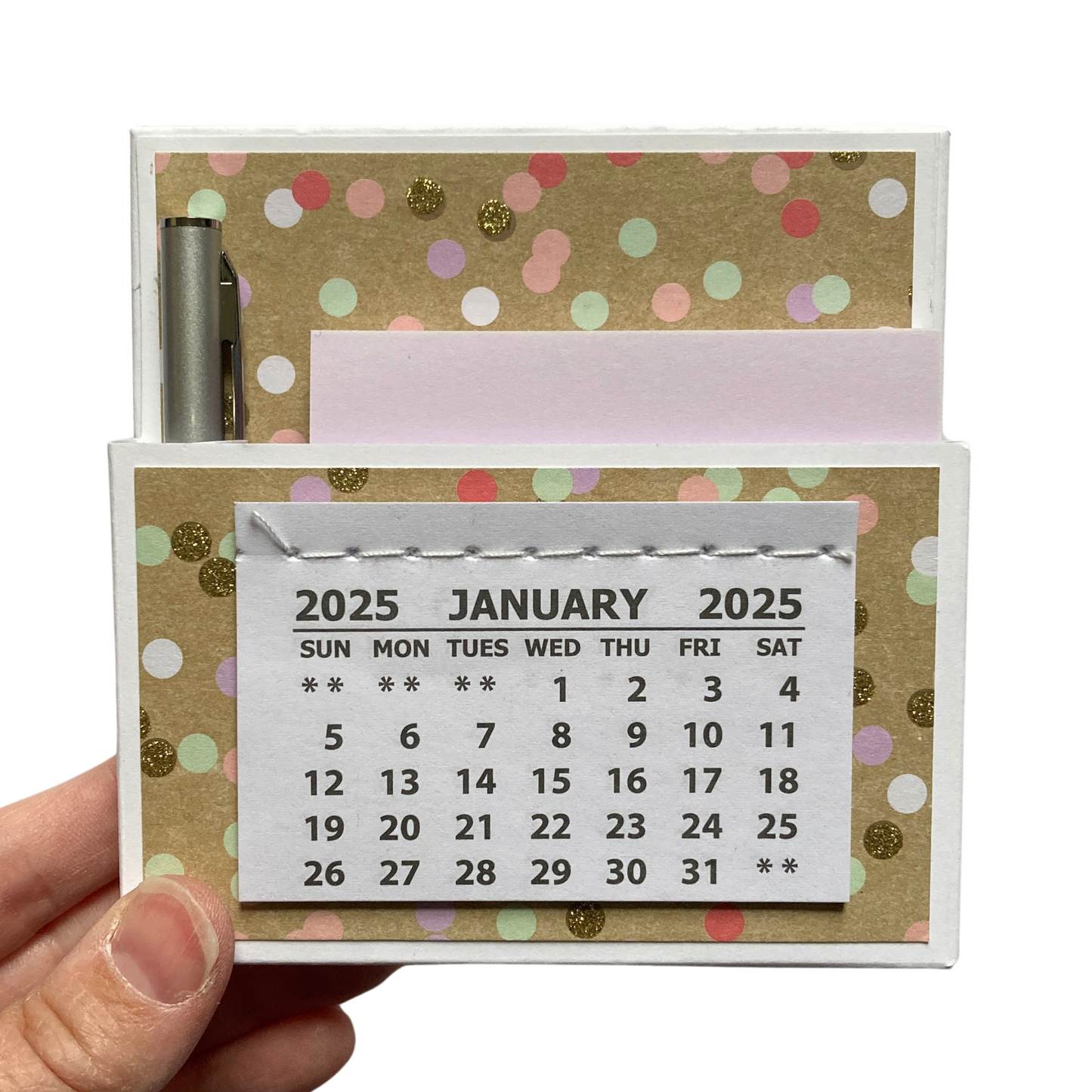 Hello Baby 2025 Desk Calendar