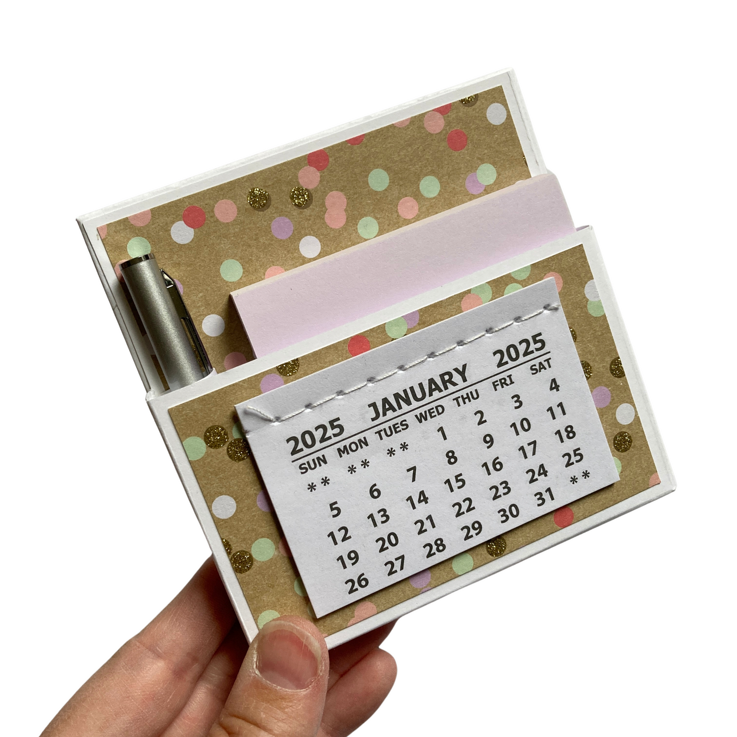 Hello Baby 2025 Desk Calendar