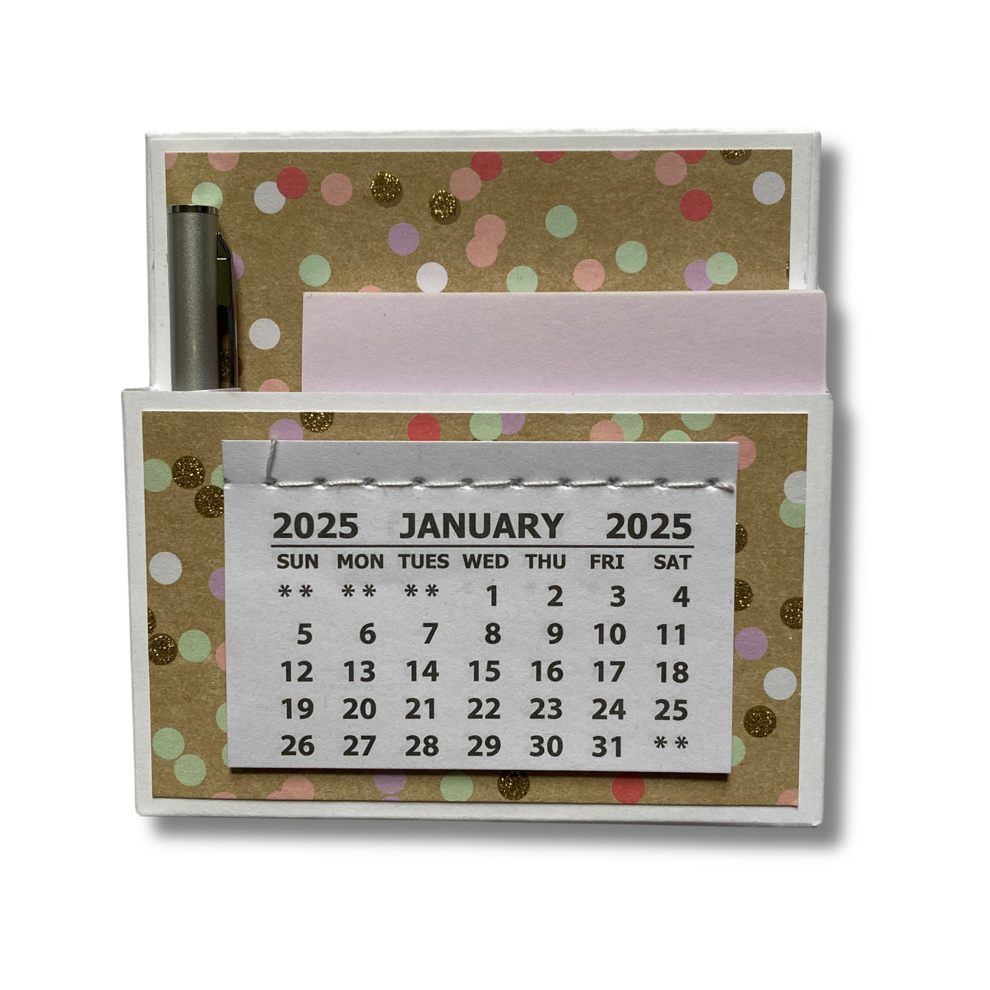 Hello Baby 2025 Desk Calendar