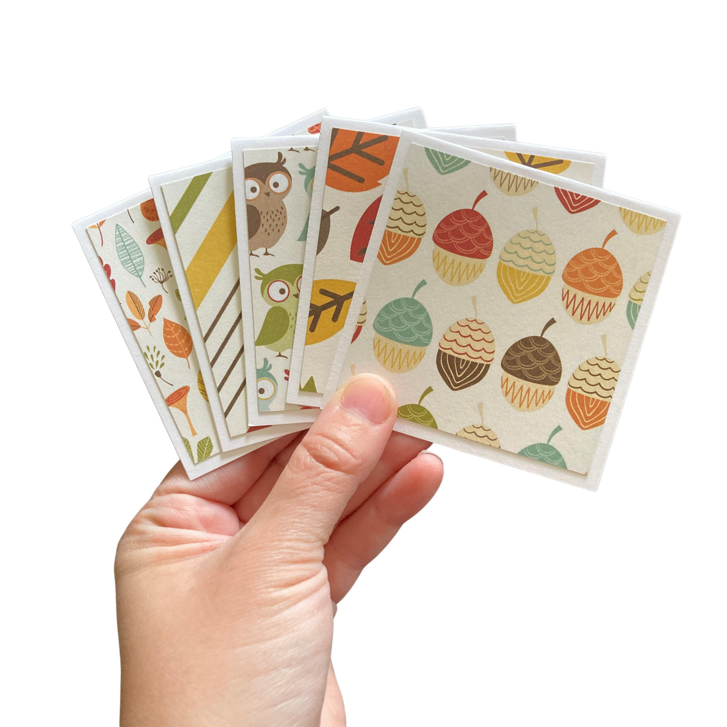 3x3 Fall Is In The Air Note Cards