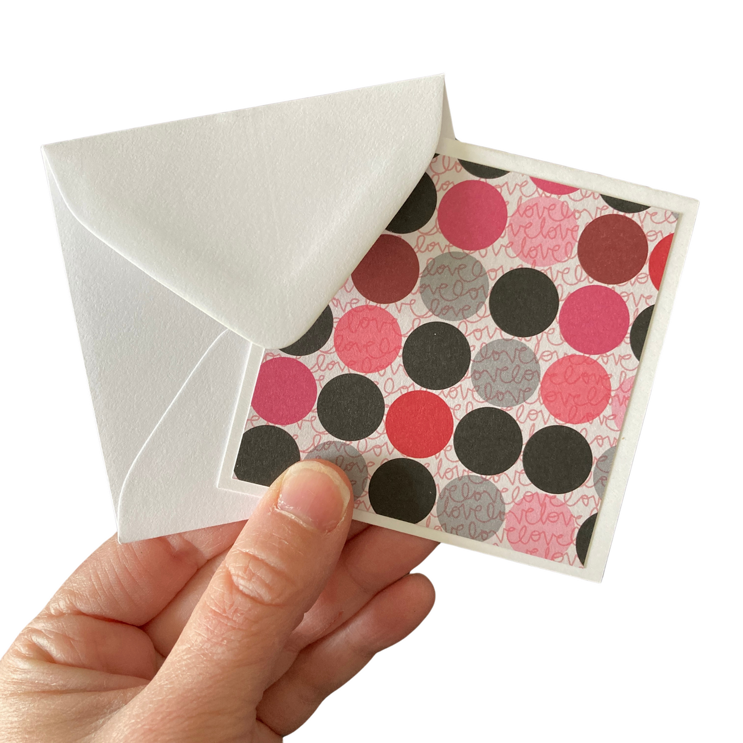 3x3 Love Struck Note Cards