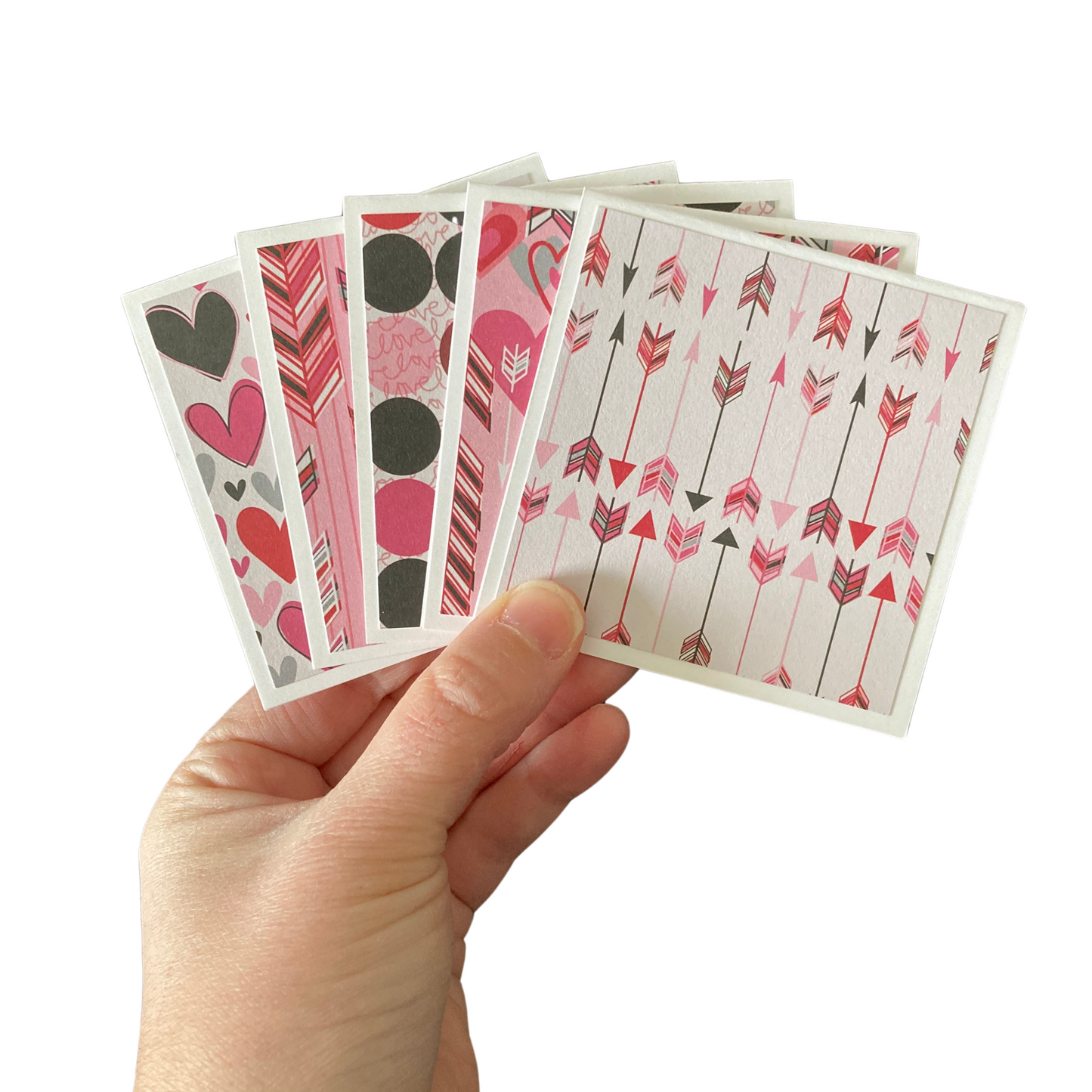 3x3 Love Struck Note Cards