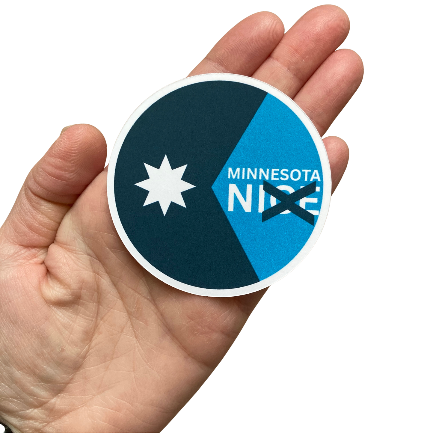 Minnesota Nice Anti-ICE Sticker