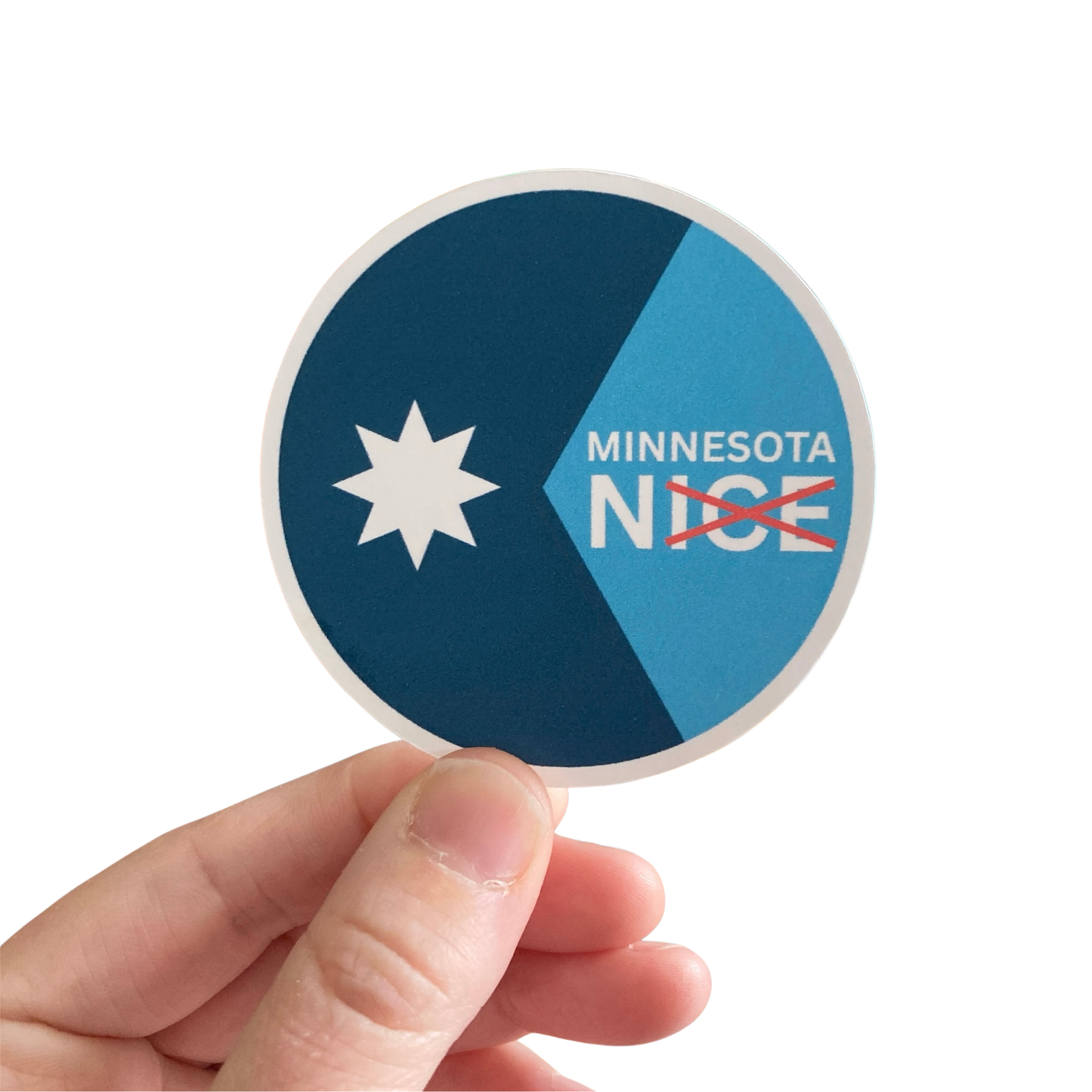 Minnesota Nice Anti-ICE Sticker